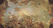 Francisco Bayeu Olympus-The Fall of the Giants Spain oil painting artist